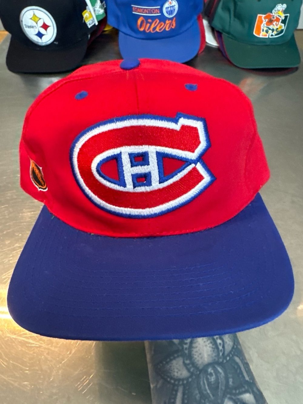 vintage 1990s Montreal Canadiens snapback hat